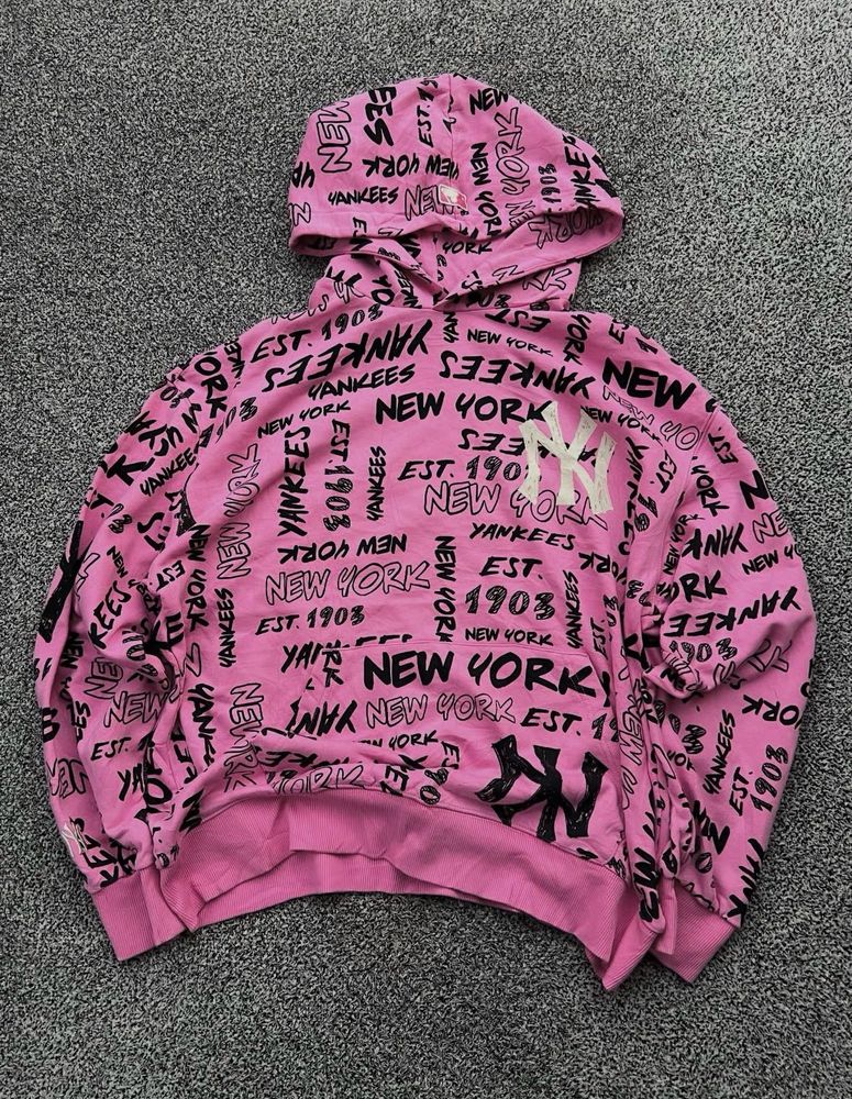 Pink New York Yankees Hoodie