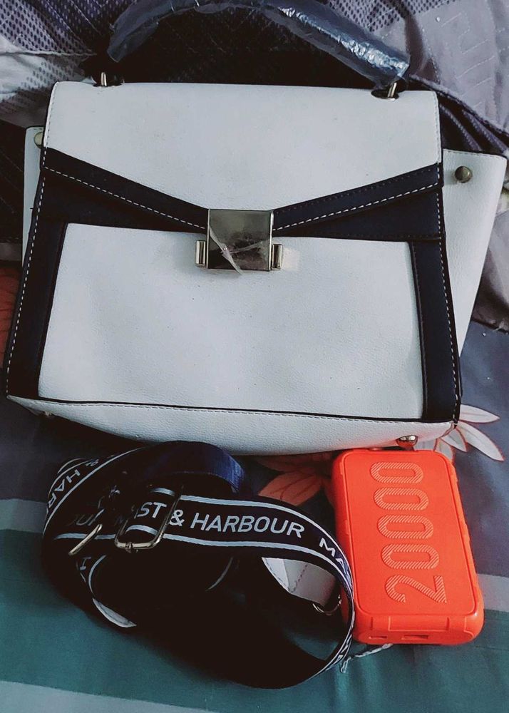 Chic Colorblock Handbag