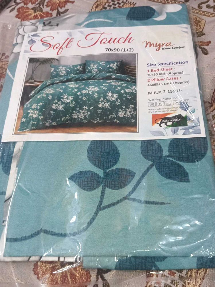 Soft Touch Floral Bed Sheet Set