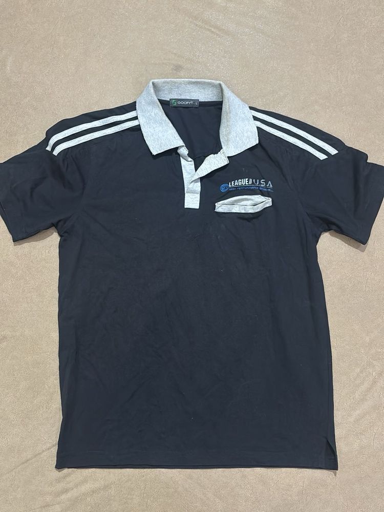 Men's Black Polo Shirt