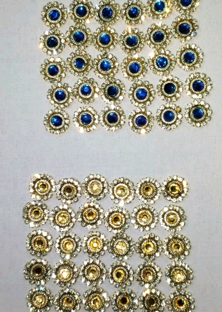 Beads flowers jarkan stone patches Rhineston