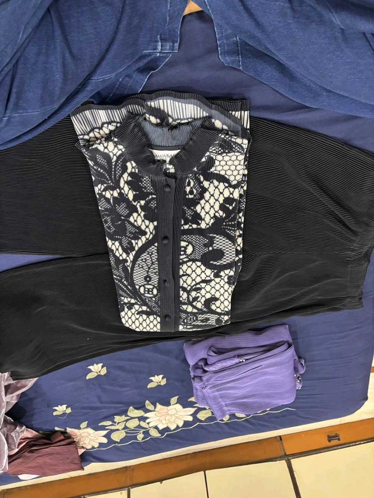 Elegant Lace Kurta Set