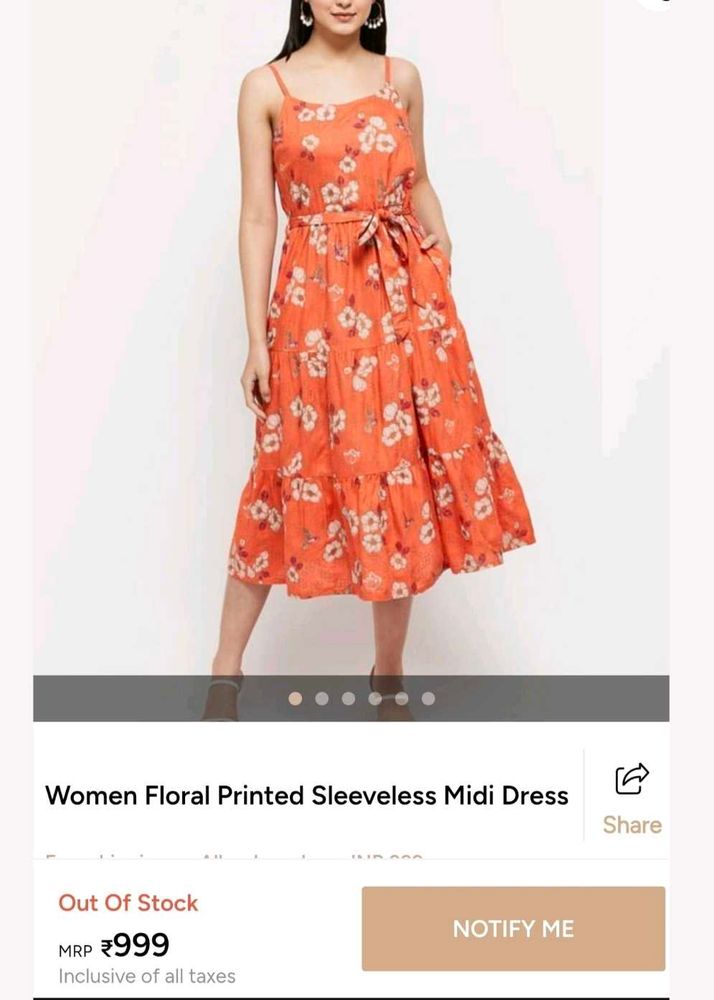 MAX Chic Floral Print Sundress