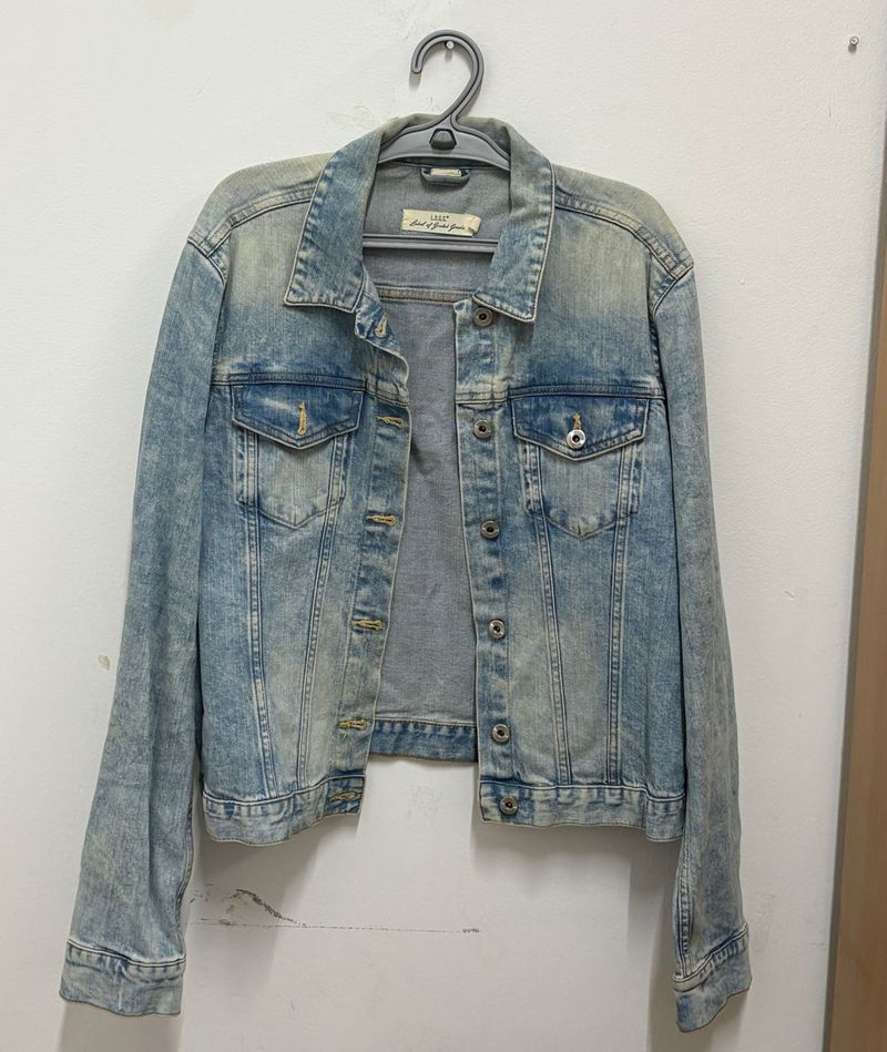 Oversized Denim Jacket - Light Wash