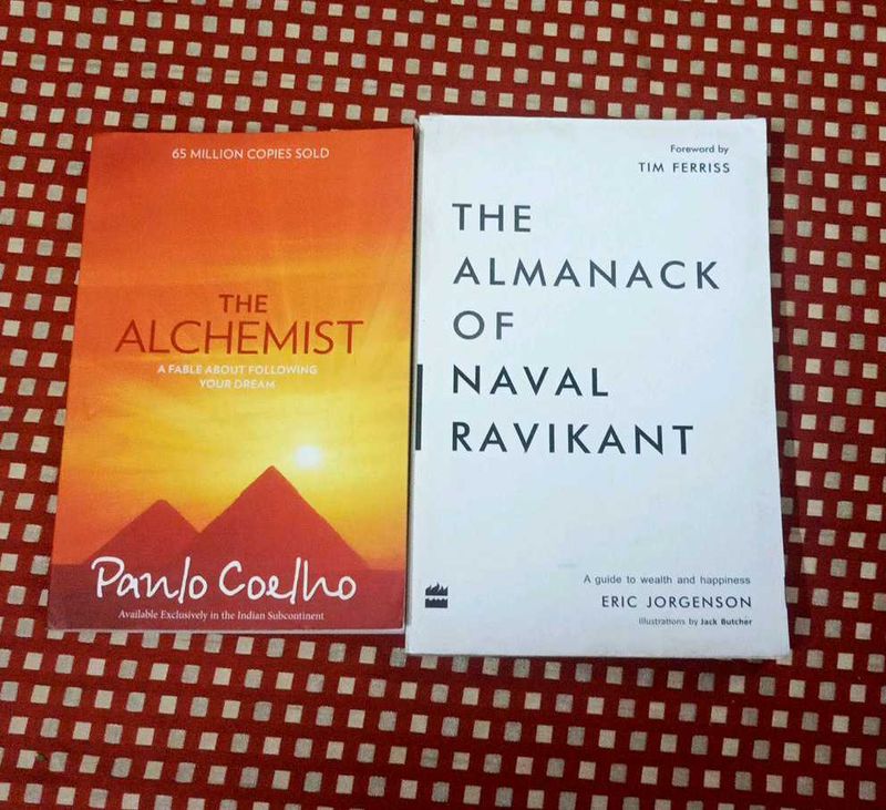 The Alchemist &amp; Naval Ravikant Books