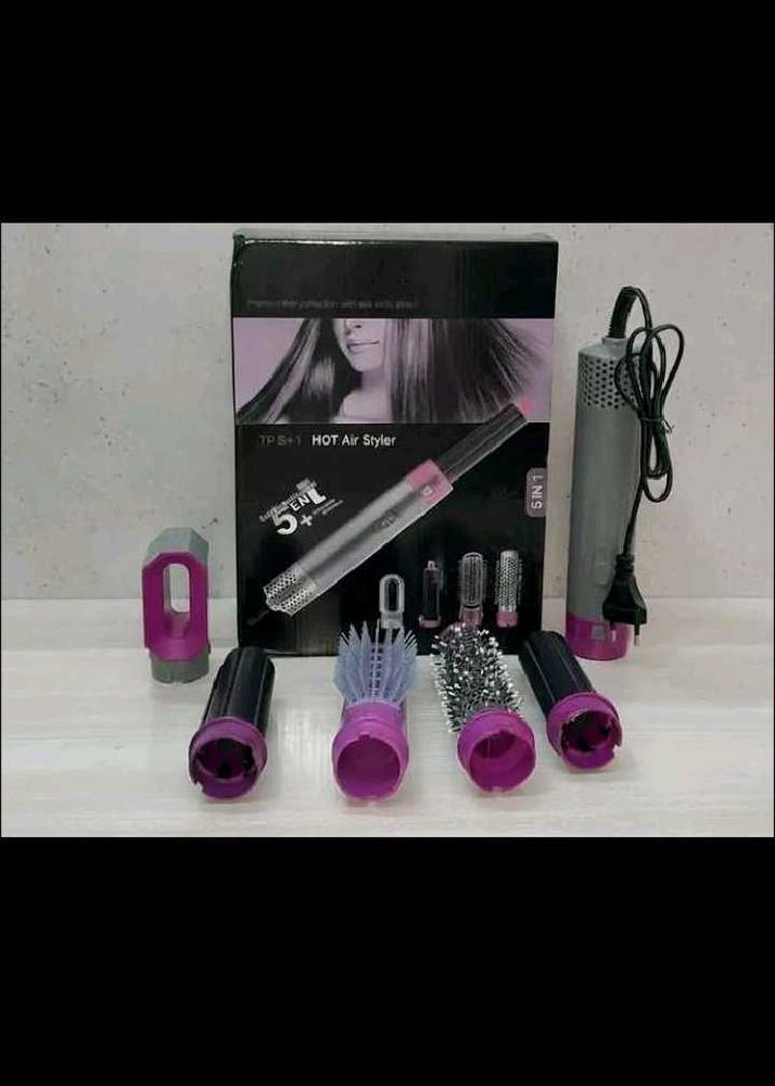 5-in-1 Hot Air Styler &amp; Hair Dryer Brush