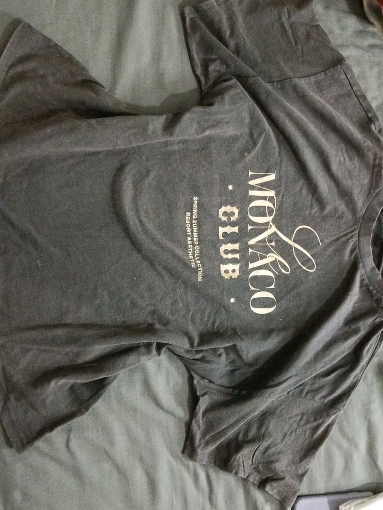 Monaco Club Graphic T-Shirt Oversized