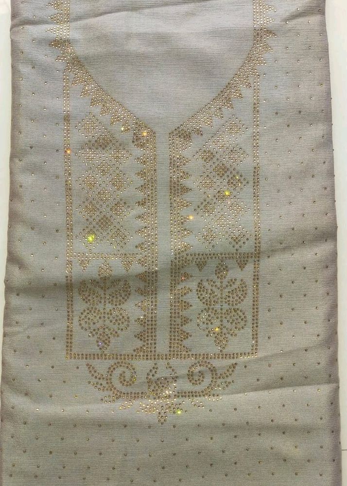 Price Drop New Grey Suit Piece With Swarovski