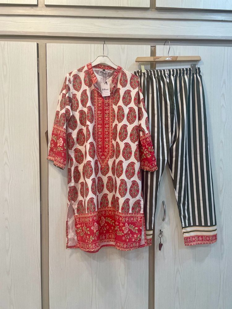 Beautiful Printed Kurta Set