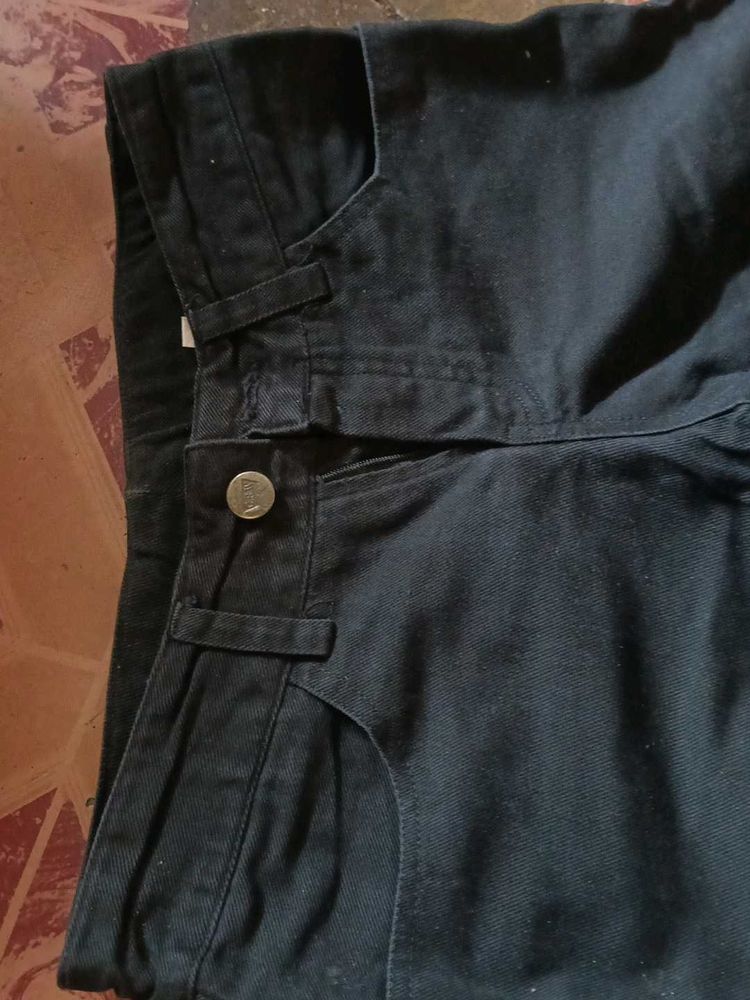 Classic Black Denim Jeans