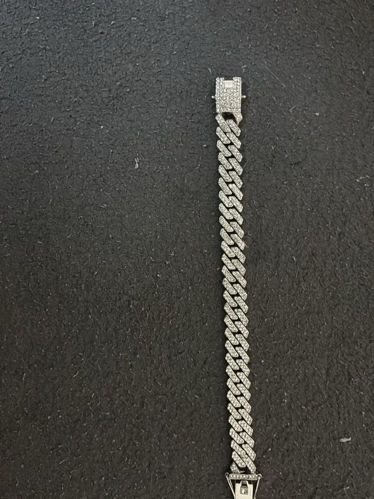 Iced Out Cuban Link Bracelet