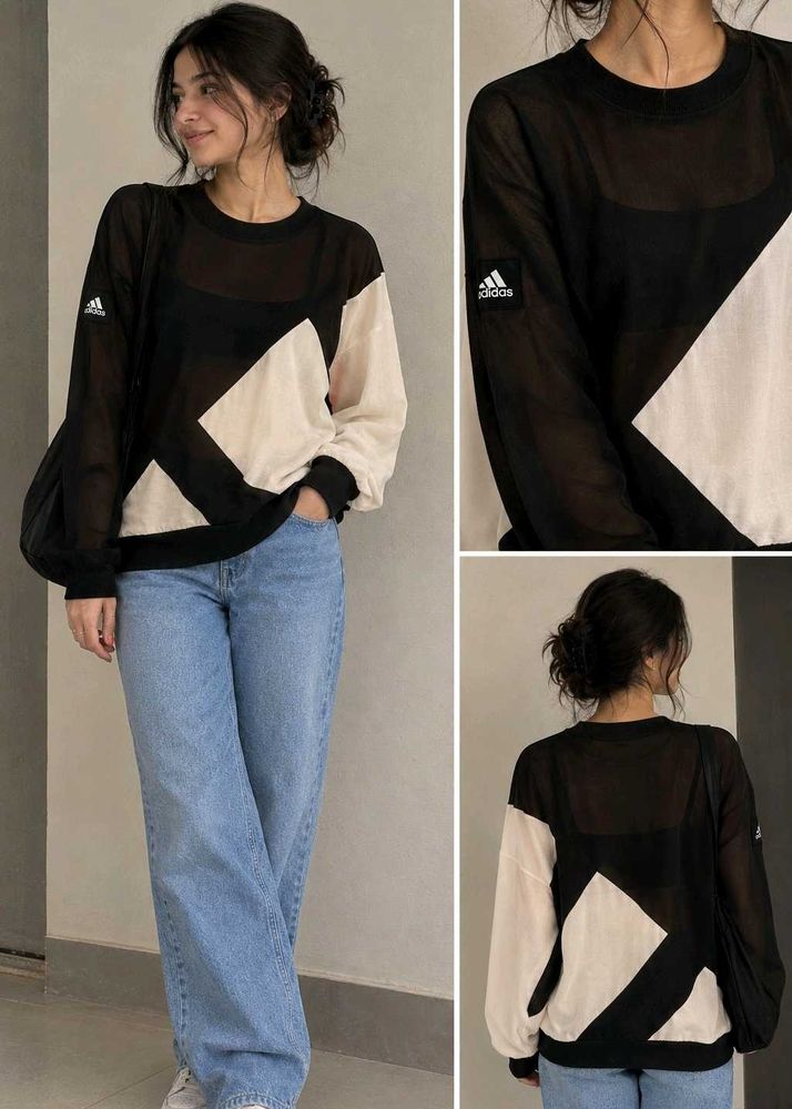 Adidas Sheer Long Sleeve Top