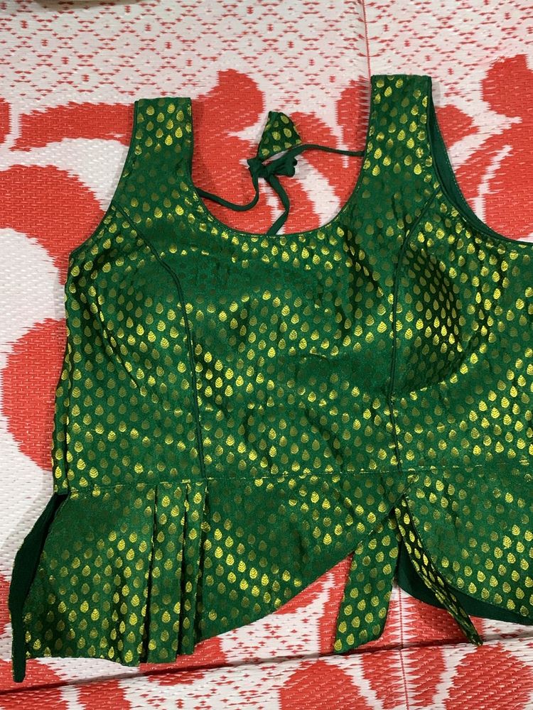 Readymade Padded Back Open Blouse