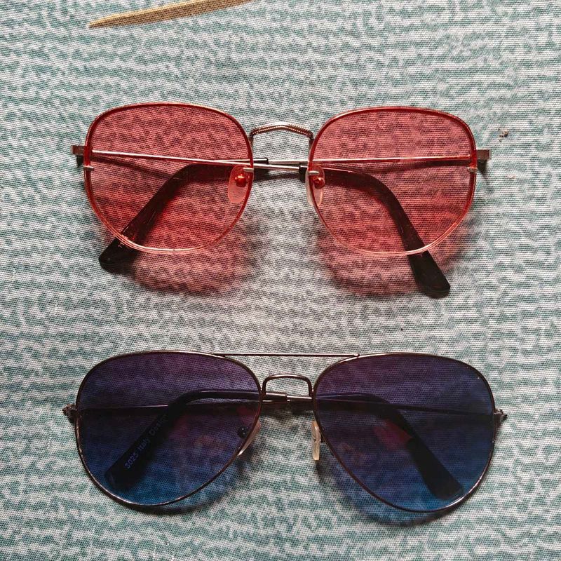 Aviator Sunglasses Set
