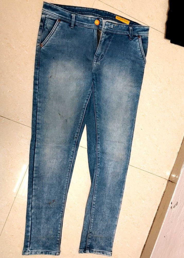 Stylish Blue Denim Jeans
