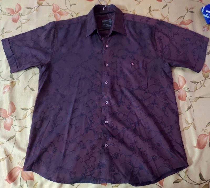 Volume Zero Dual Shade Shirt 42 | XL Regular Fit