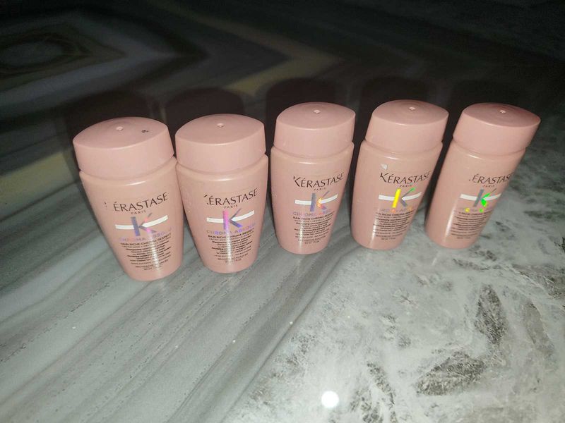 5 Kerastase Travel Size Hair Care Set