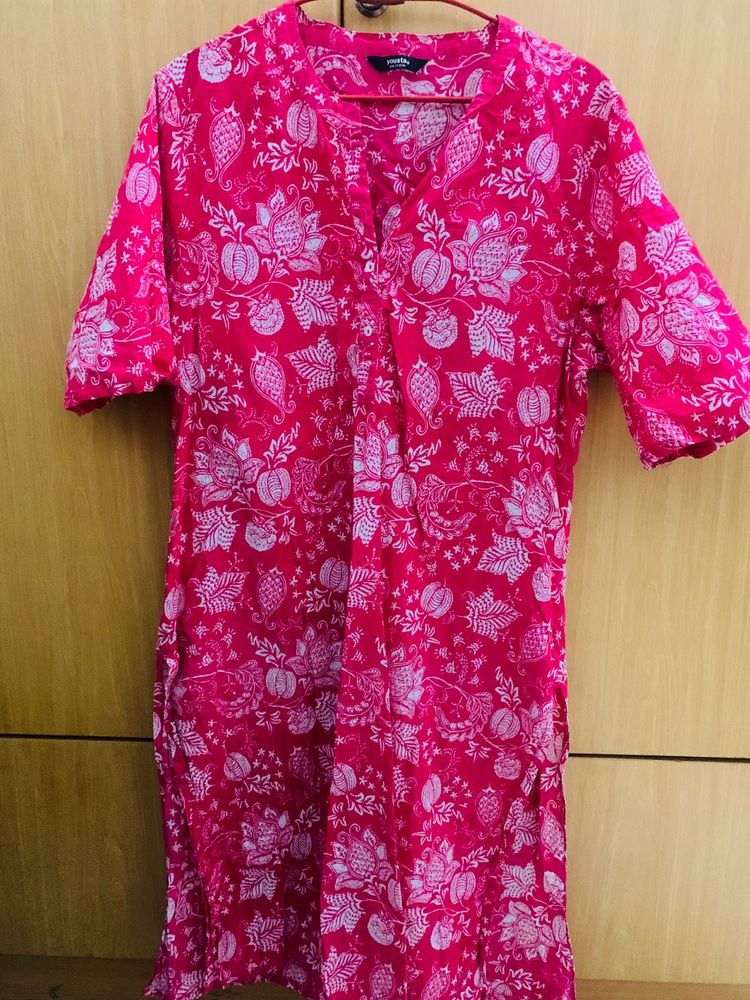 Pure Cotton Printed Kurta