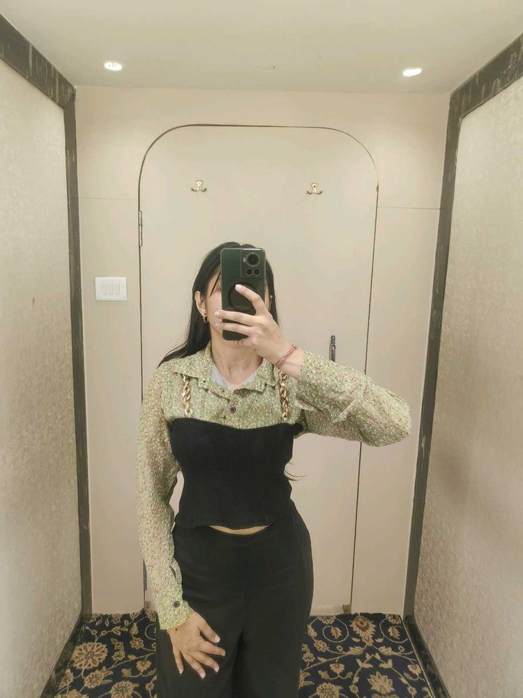 Chic Layered Crop Top