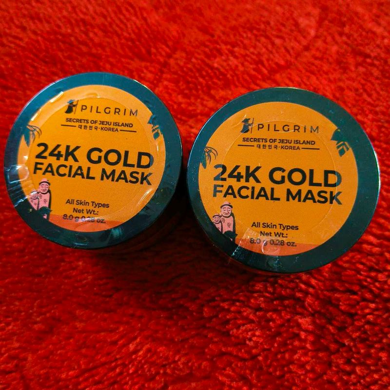 Pilgrim 24K Gold Facial Mask
