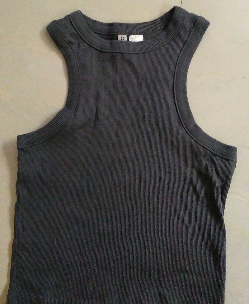 Ribbed Racerback Tank Top