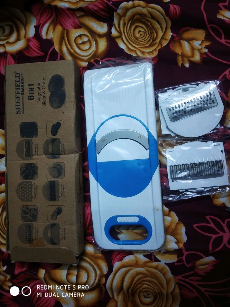 6-1 Vegetable Slicer &amp; Grater