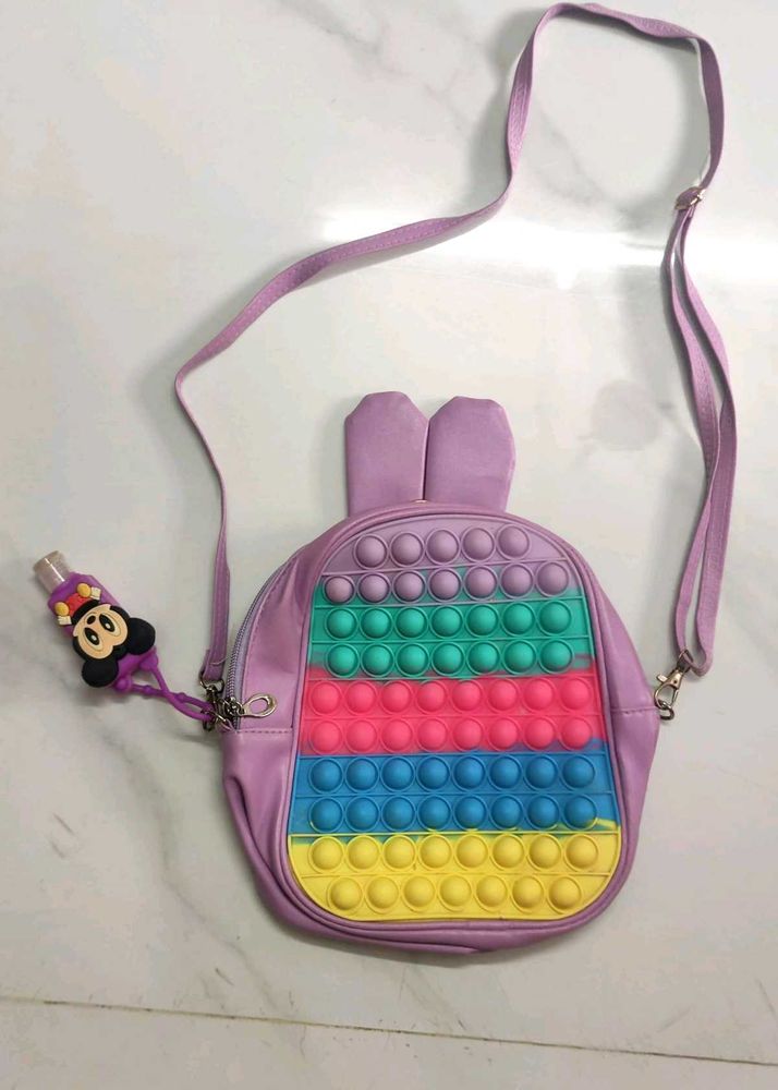 Cute Pop-It Bunny Purse