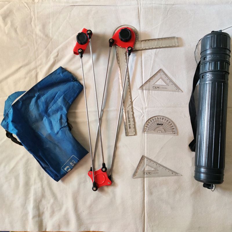 Mini Drafter With Sheet Container Combo