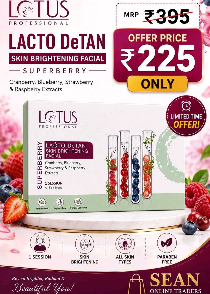 Lotus Professional Lacto DeTan Facial Kit