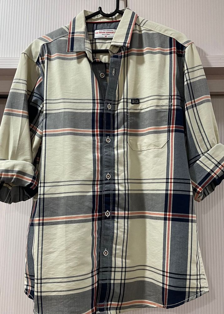 The Indian garage Co. Plaid Casual Shirt