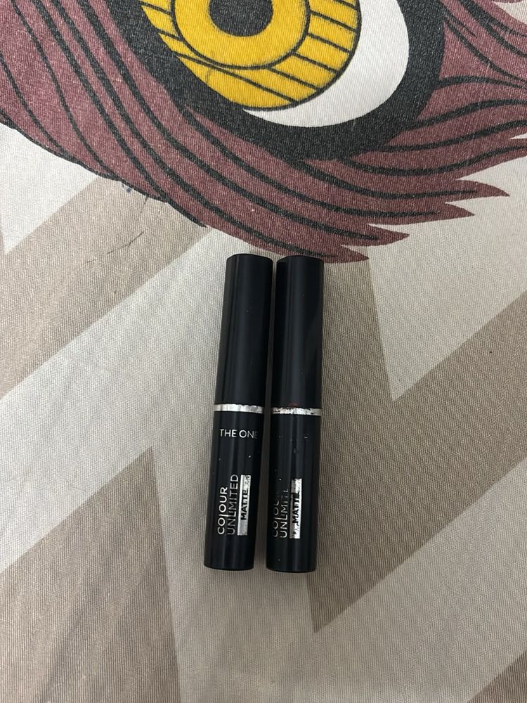 The ONE Colour Unlimited Matte Lipsticks