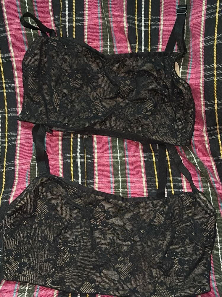Lace Bralette Set