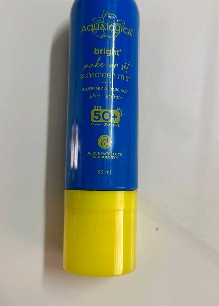 sealed Aqualogica Bright makeupSunscreen Mi