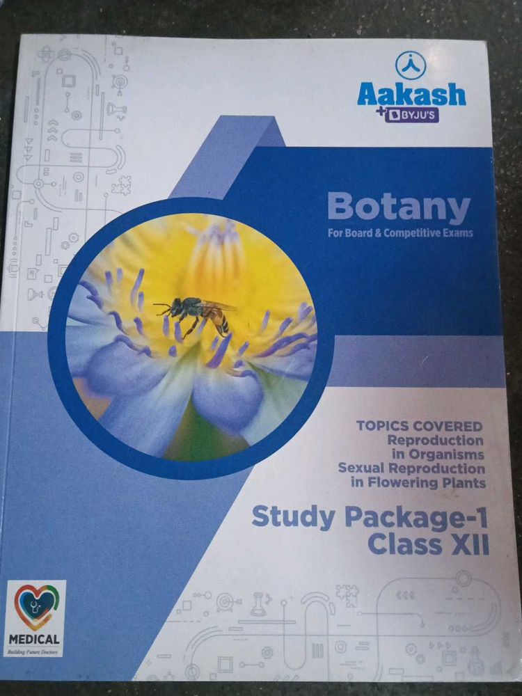 Aakash Botany Study Package-1 Class XII