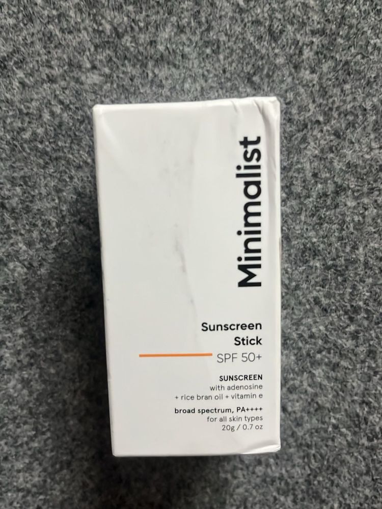Minimalist Sunscreen Stick SPF 50+