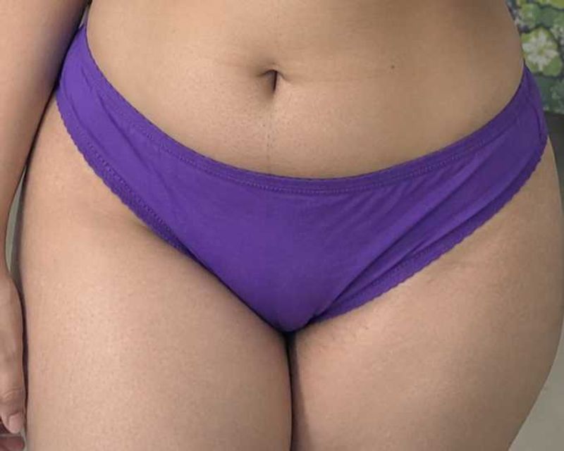Purple Cotton Briefs
