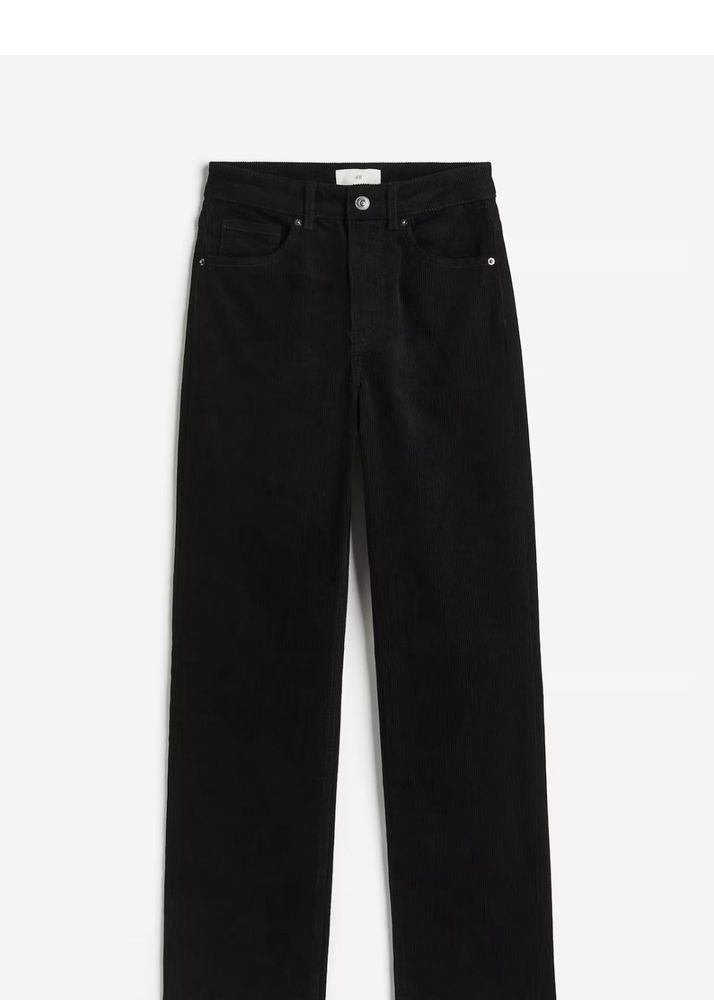 Classic Black Wide Leg Jeans