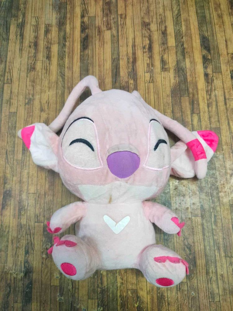 Cute Pink Angel Stitch Plush Toy