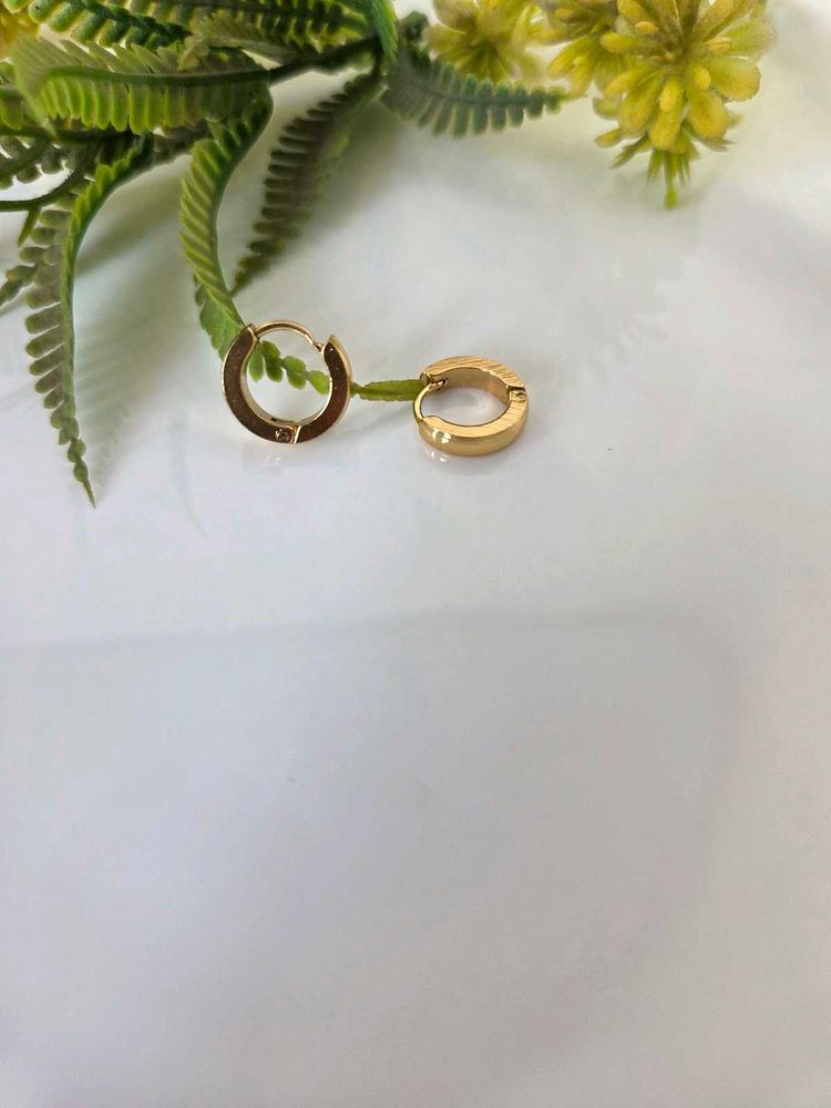 Gold Hoop Earrings