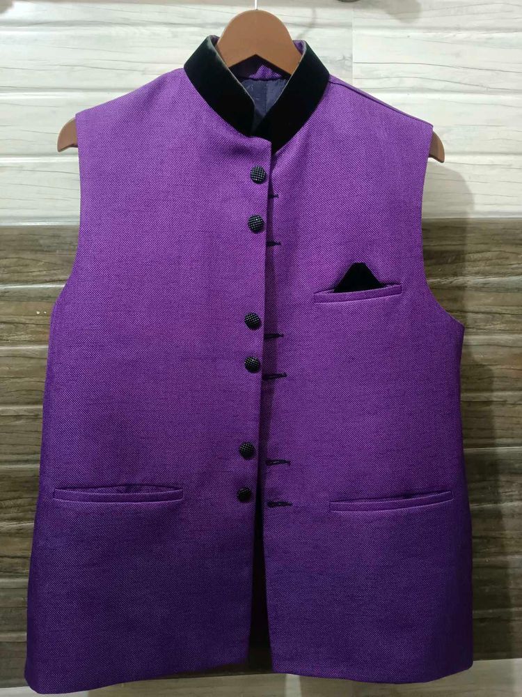 Purple Formal Waistcoat