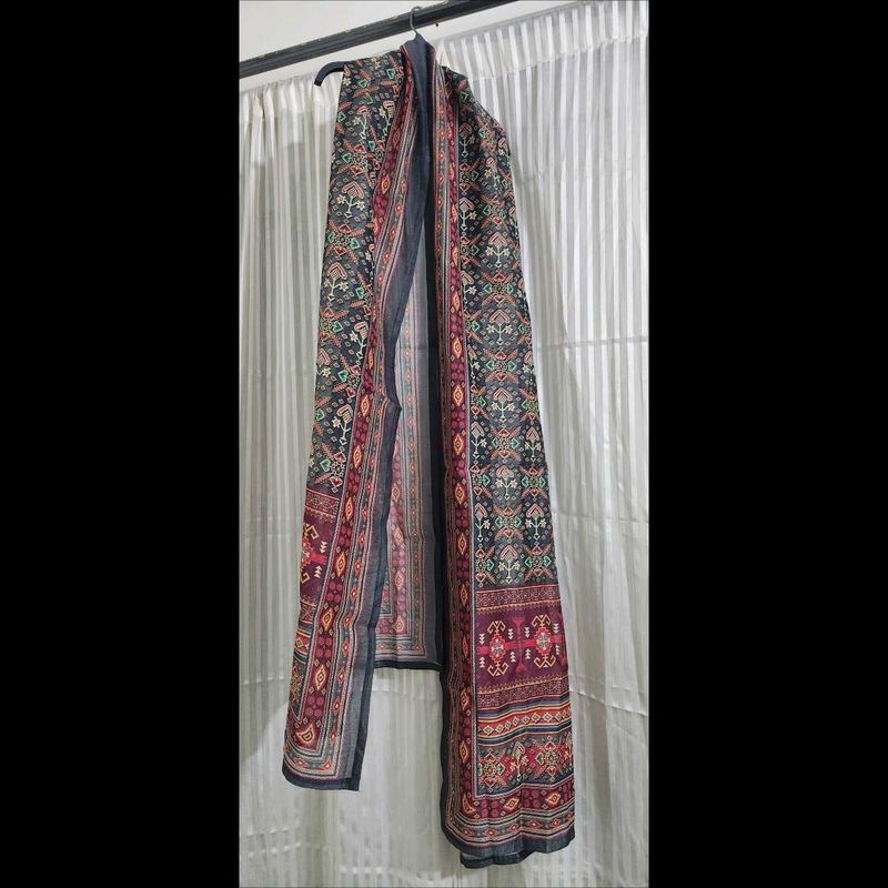 Elegant Printed Saree with Rich Border