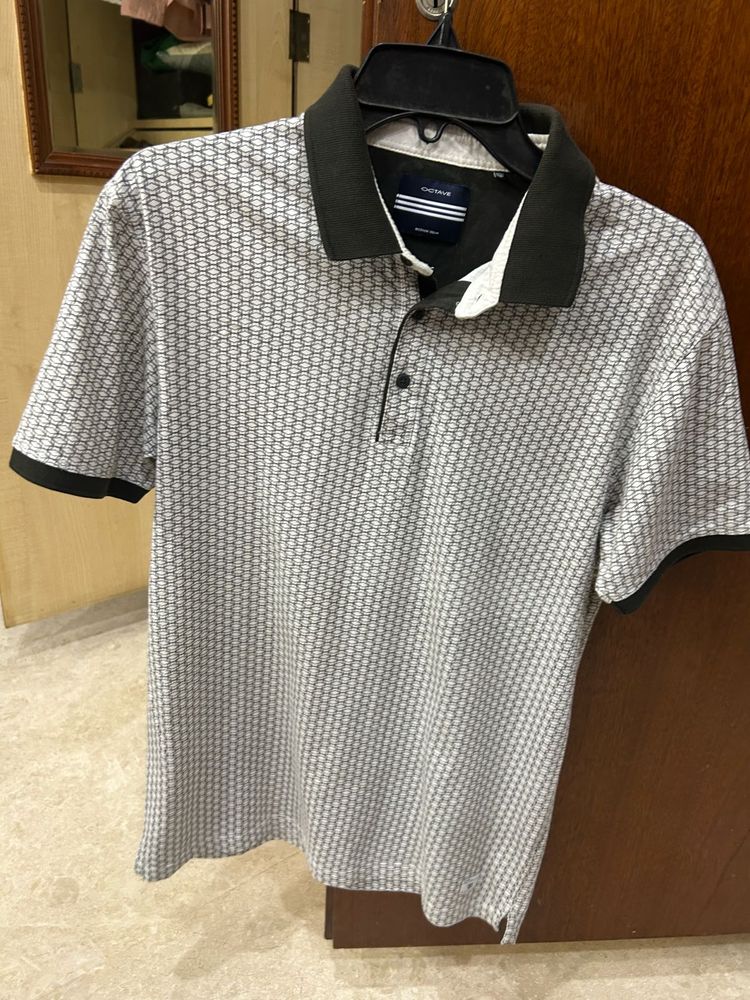 Men's Printed Polo T-Shirt
