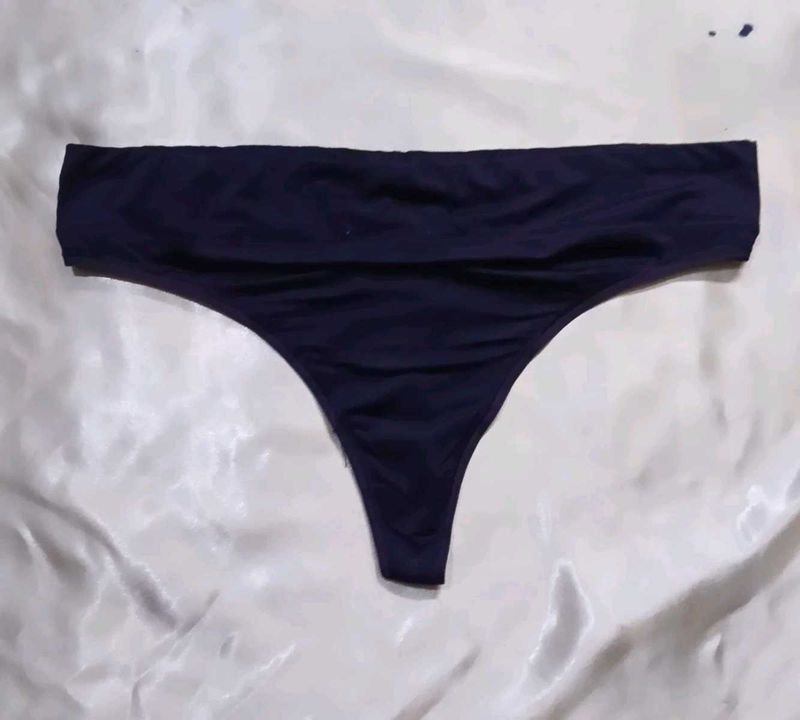 Navy Thong panty