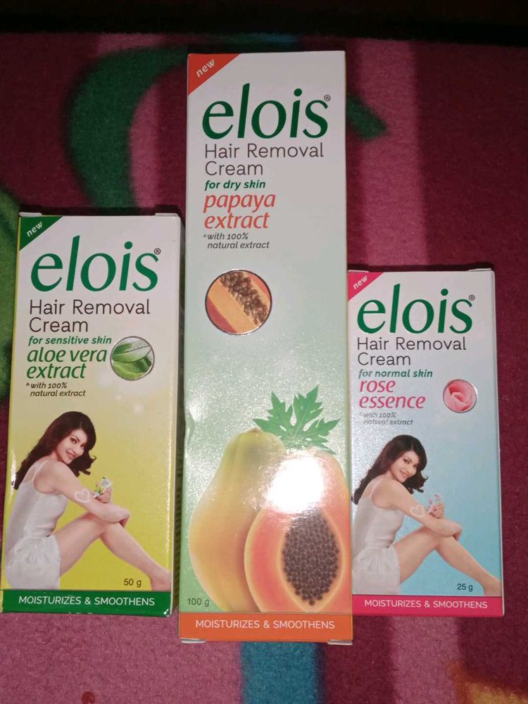 Combo of 3 Hair Removal Cream And 1 Lipstick