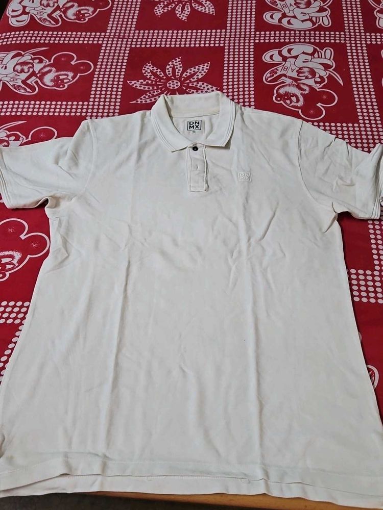 Men's Classic White Polo Shirt
