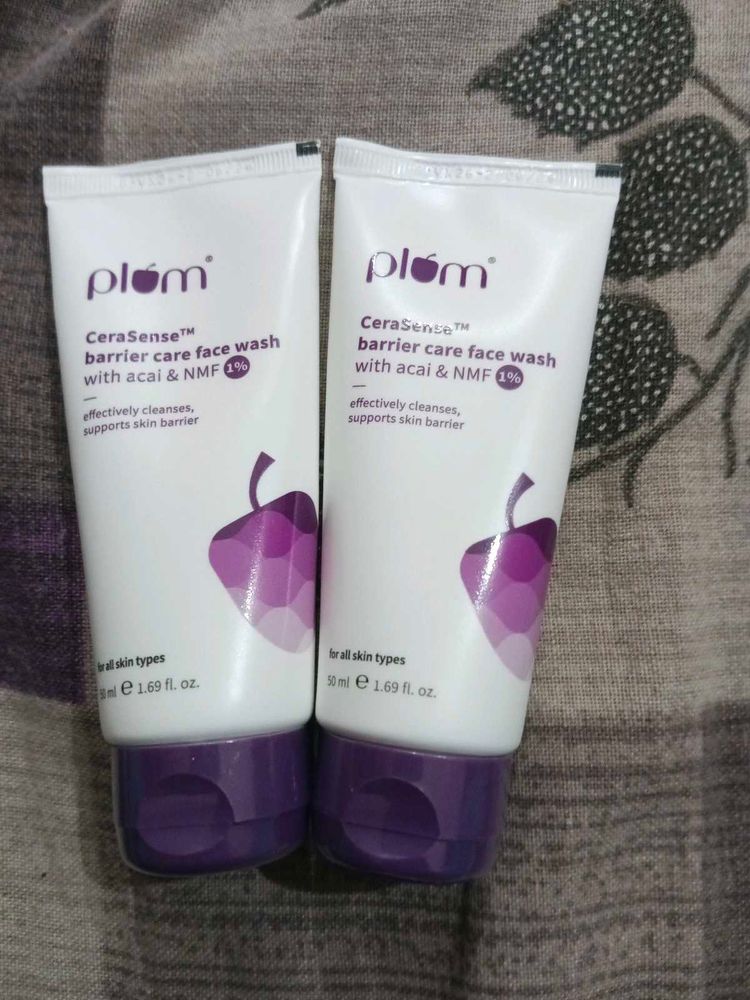 Plum CeraSense Barrier Care Face Wash (2 pcs)
