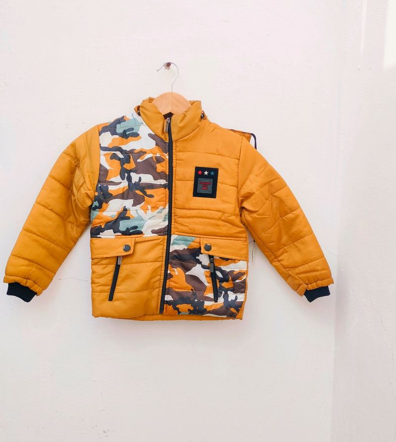 Baby Winter Jacket With Brand