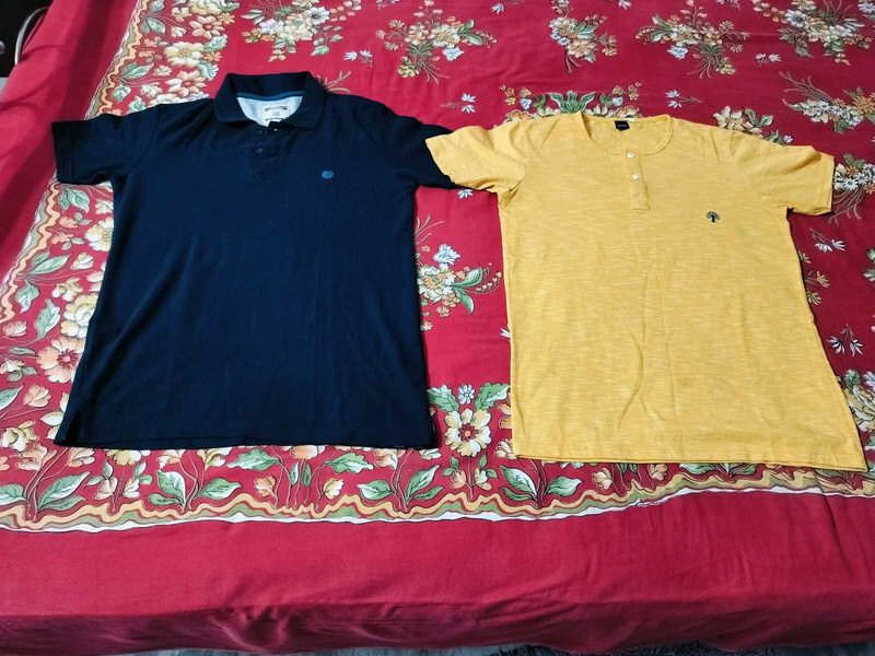 Bundle of 2 Men's T-Shirt 💛💙
