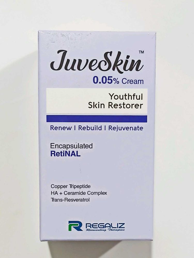 JuveSkin 0.05% Cream Youthful Skin Restorer