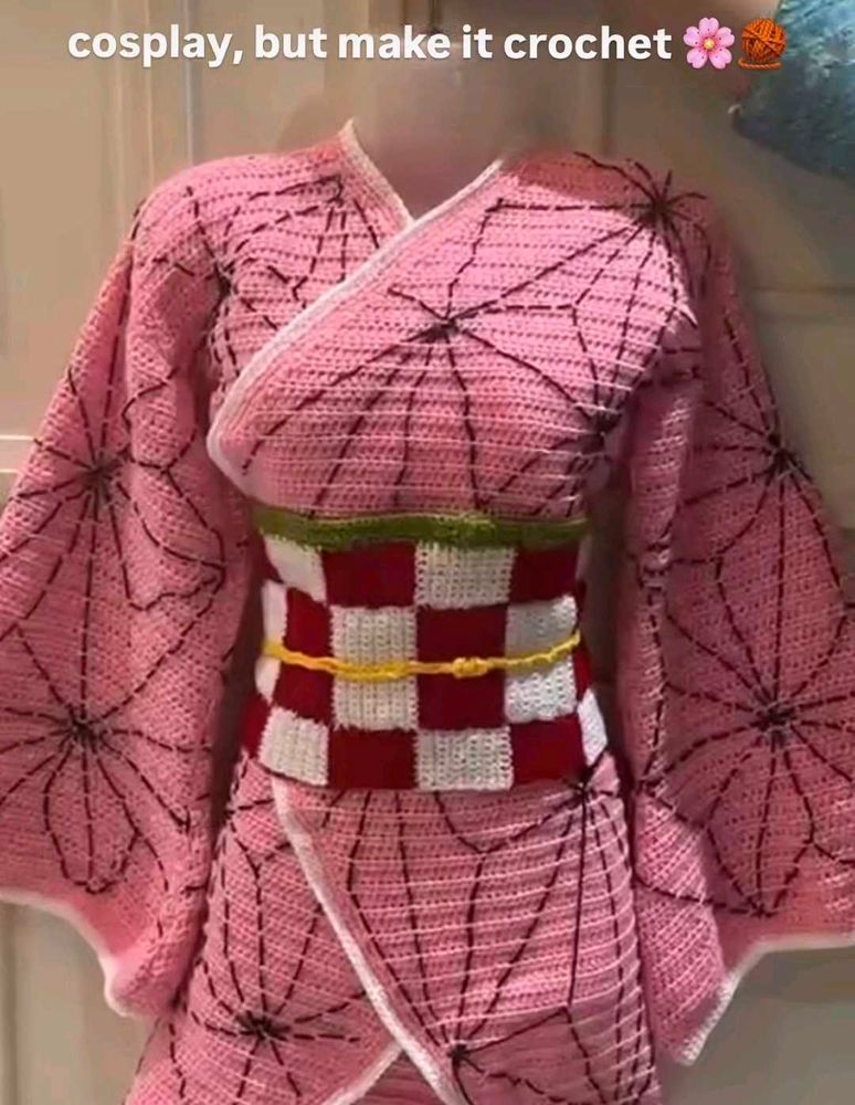 Handmade Crochet Kimono